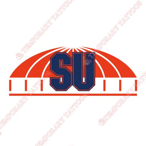 Syracuse Orange Customize Temporary Tattoos Stickers NO.6408